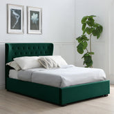 Middleton Curved Wingback Bed