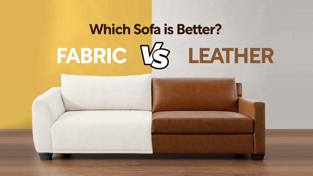 Fabric vs. Leather Sofa: Which One is Better?