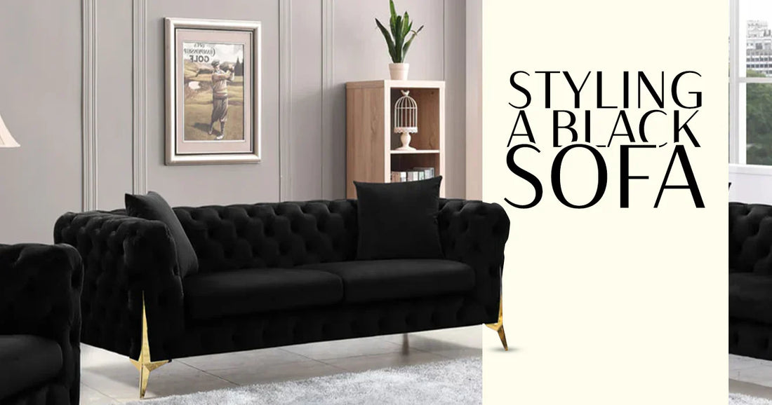 Styling a Black Sofa: Transform Your Living Room with The Sofa Haus