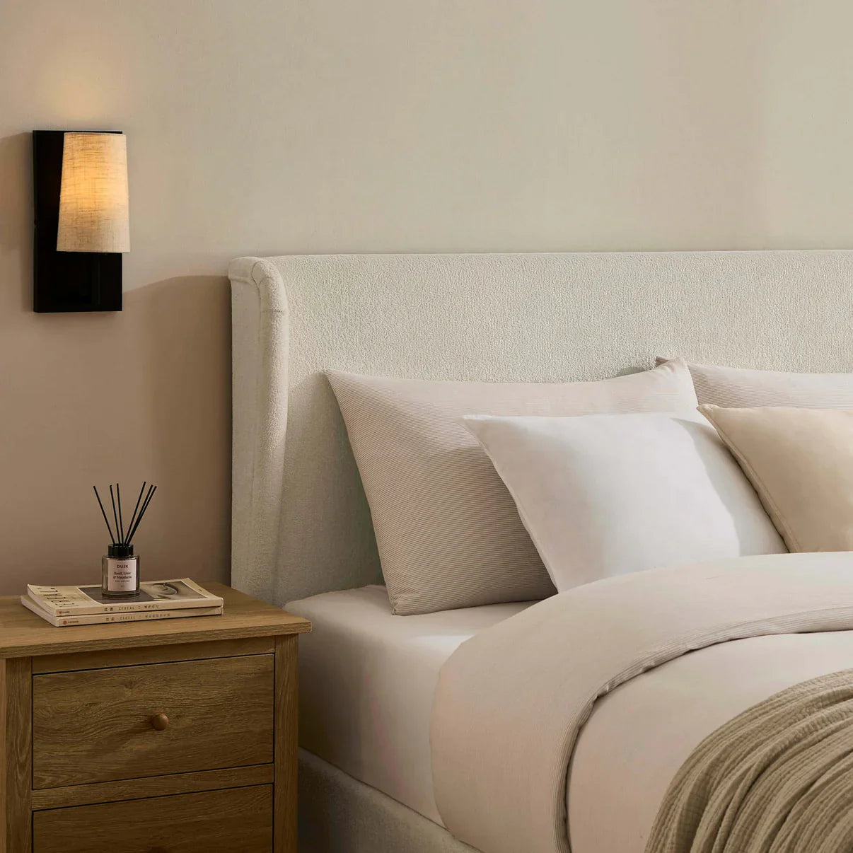 Arlo Wingback Bed