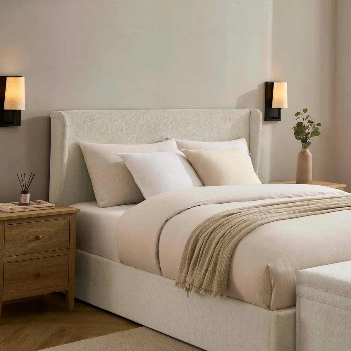 Arlo Wingback Bed