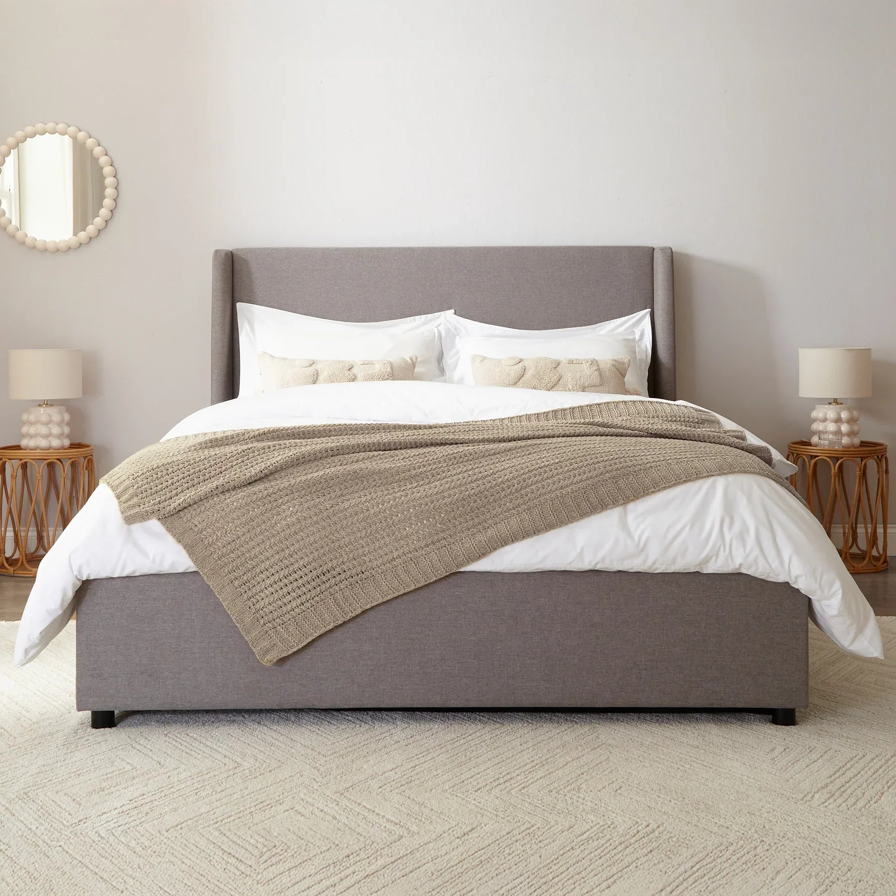 Windsor Wingback Bed